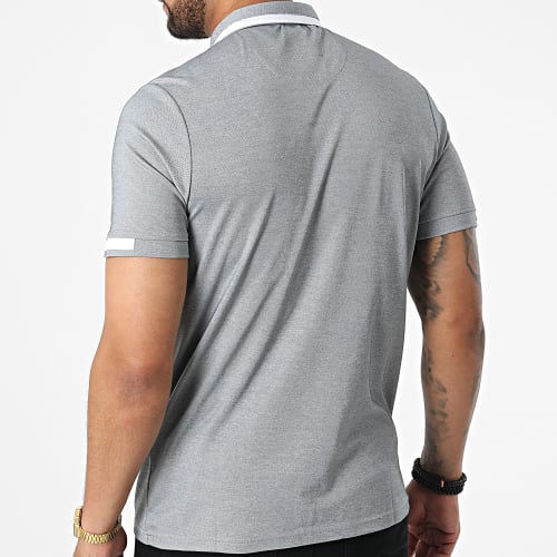Polo Manches Courtes 572 Gris Chiné
