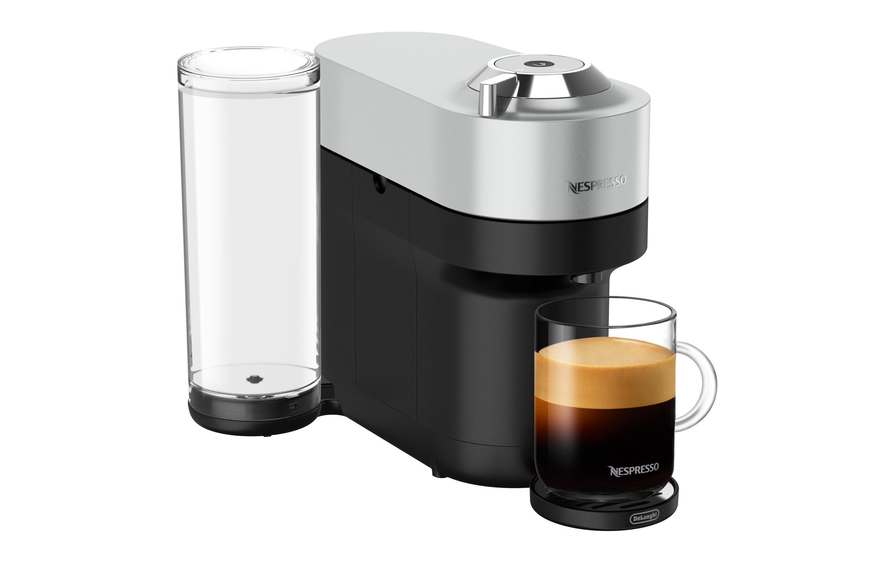 Kaffeemaschine Nespresso Vertuo Pop+ Silber<br>Kompakte Kaffeemaschine