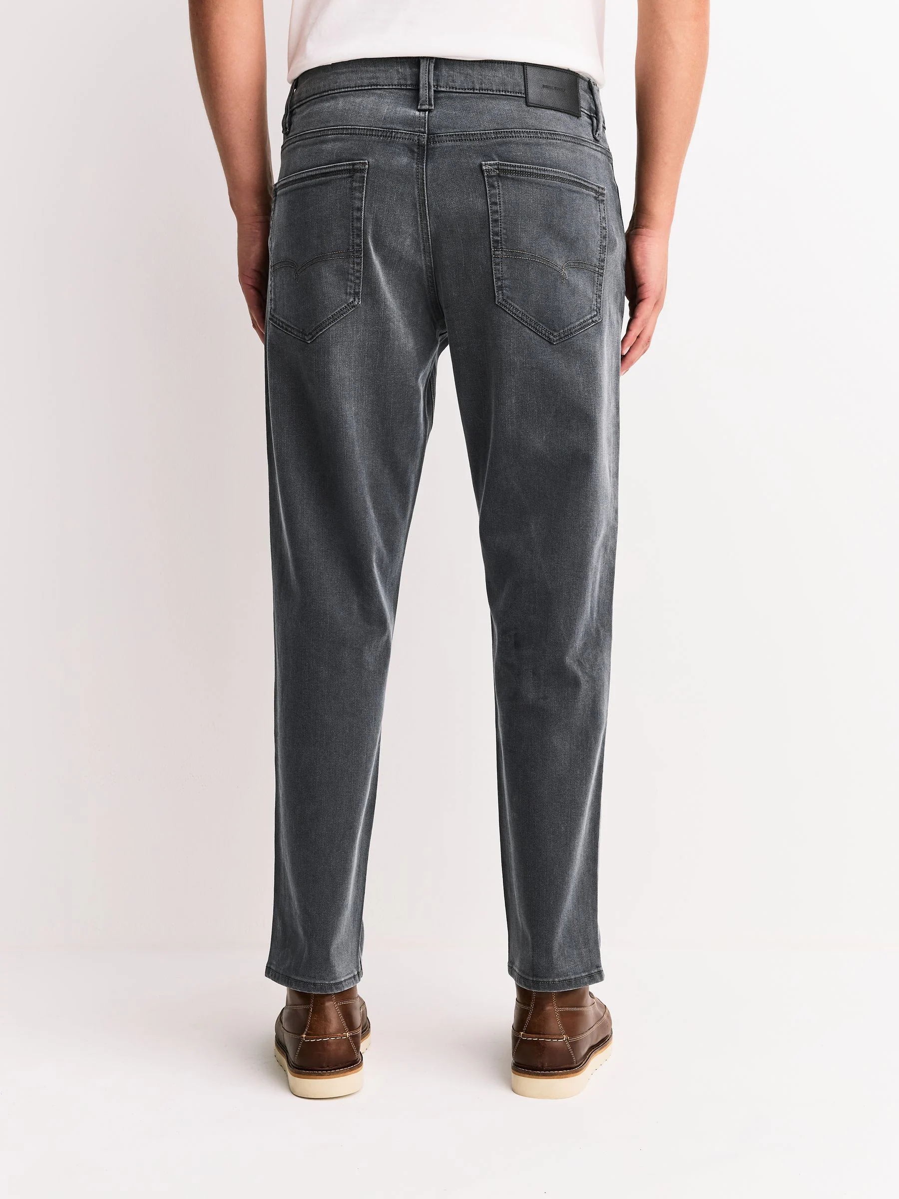 Grijs - Slim Fit - Motionflex jeans