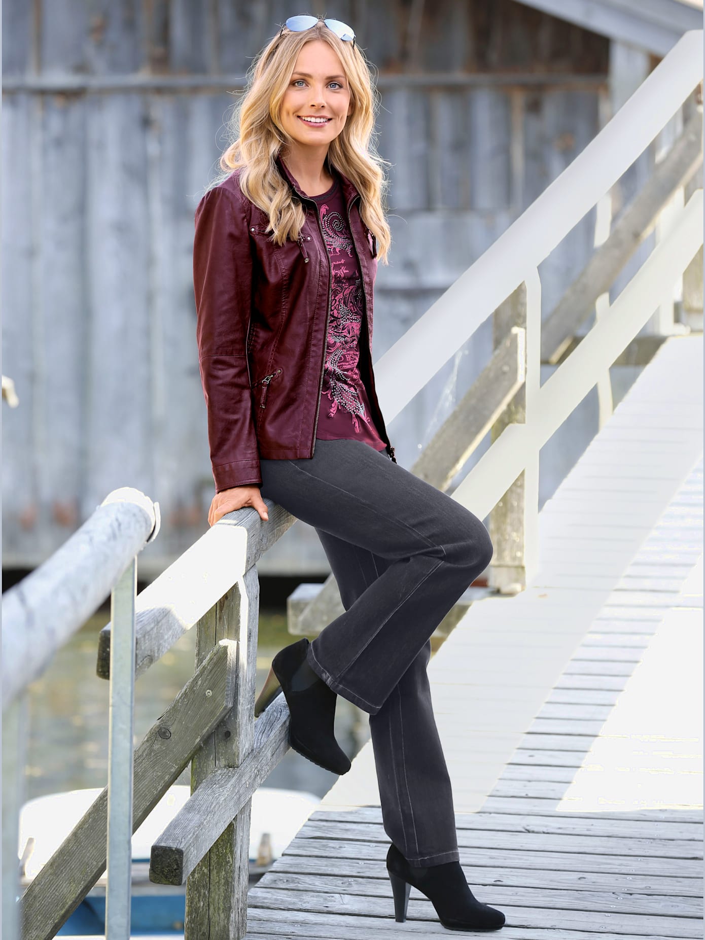 Jean femme flare 2 poches