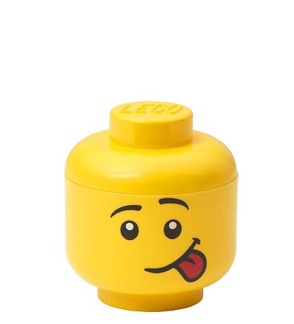LEGO? Storage Opbevaringsboks - Mini - Hoved - 12 cm - Sk?r