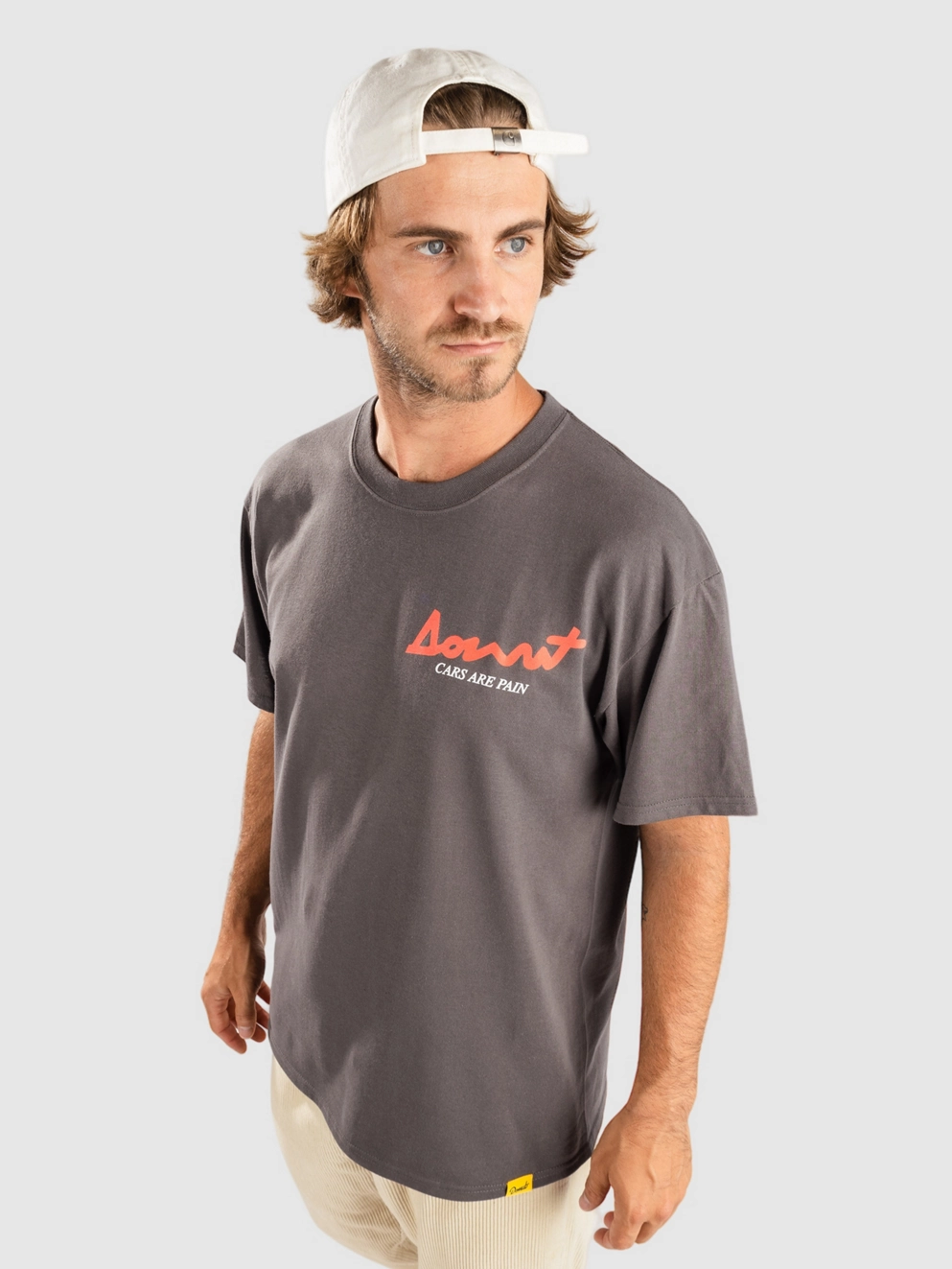 Donut Cars Are Pain T-Shirt charcoal