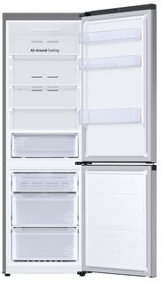 Samsung - Rb34C600Csa/Ef - Koel-Vriescombinatie - Zilver - 344 Liter