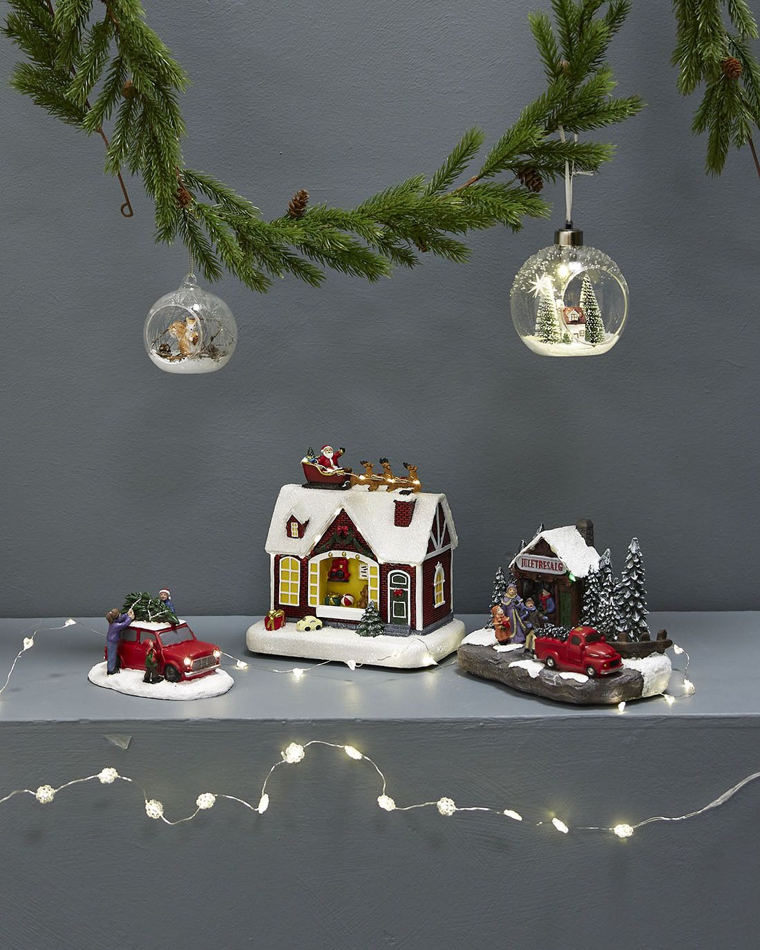 Dekor juletresalg med led