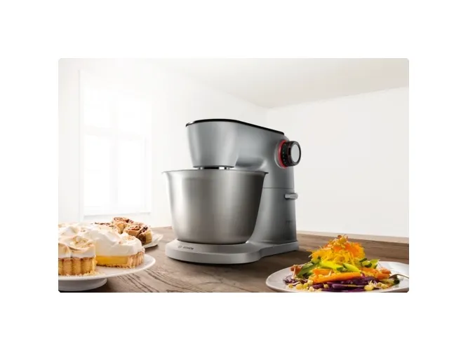Bosch OptiMUM MUM9D33S11 - Køkkenmaskine - 1300 W - platinsølv
