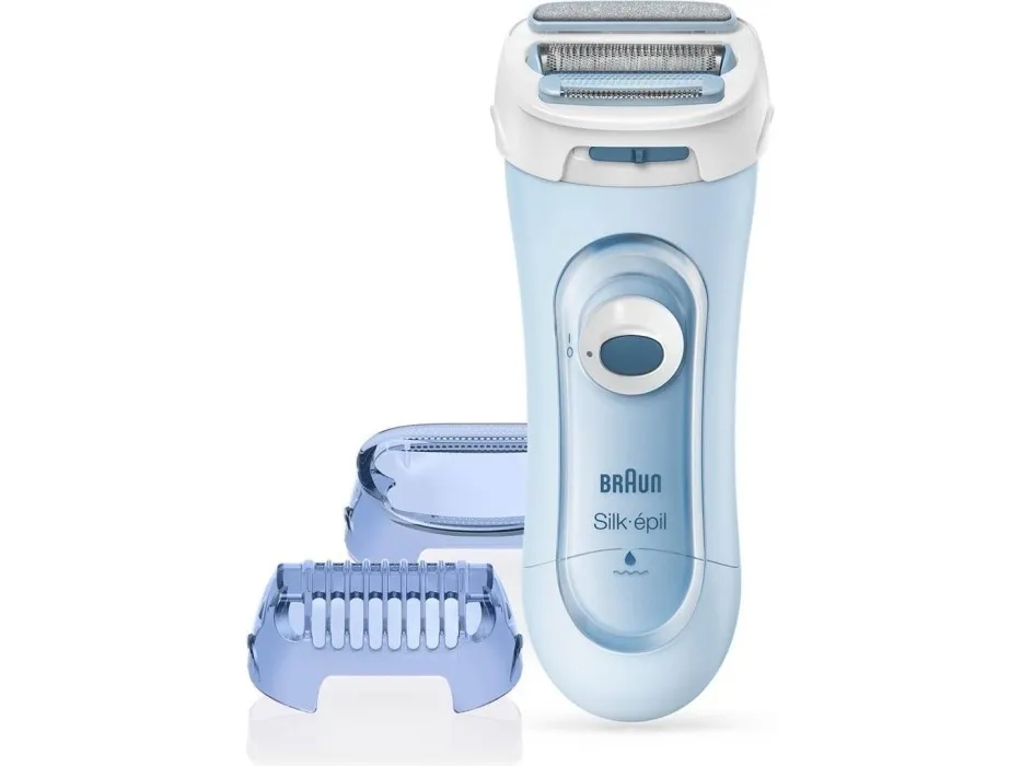 Braun Silk&Soft LS 5160 - Ladyshaver - trådløs - blå