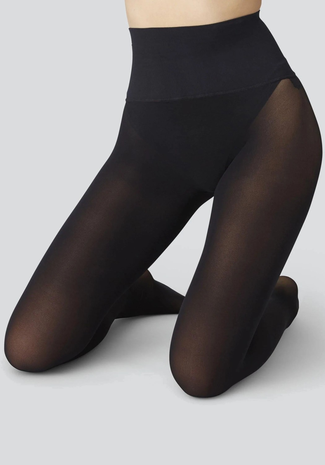 Swedish Stockings Strümpfe Hanna Seamless Tights Black