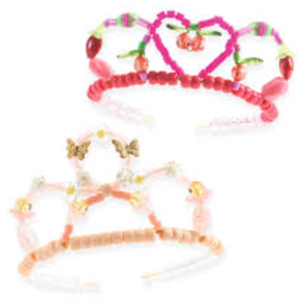 Djeco dj00039 Knutselset Tiara's roze
