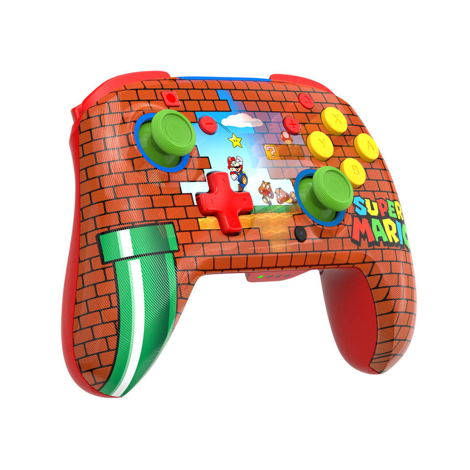 Nintendo Switch Rematch Mario Bricks draadloze controller