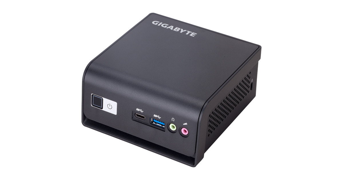 GIGABYTEBRIX GB-BMPD-6005 barebone  (Zwart | Pentium N6005 | UHD Graphics 605)