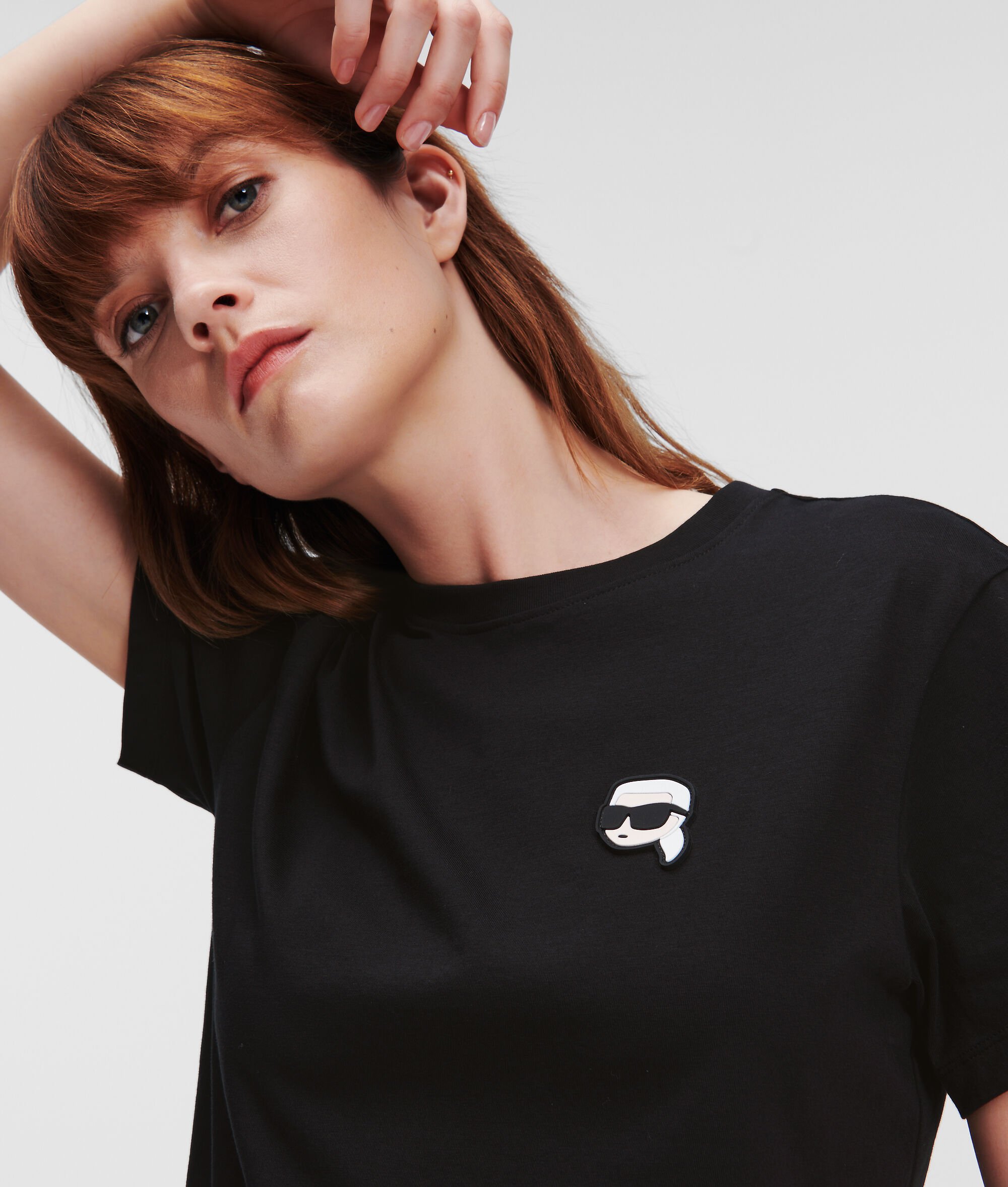 T-SHIRT OVERSIZE AVEC EMPIÈCEMENT K/IKONIK KARL