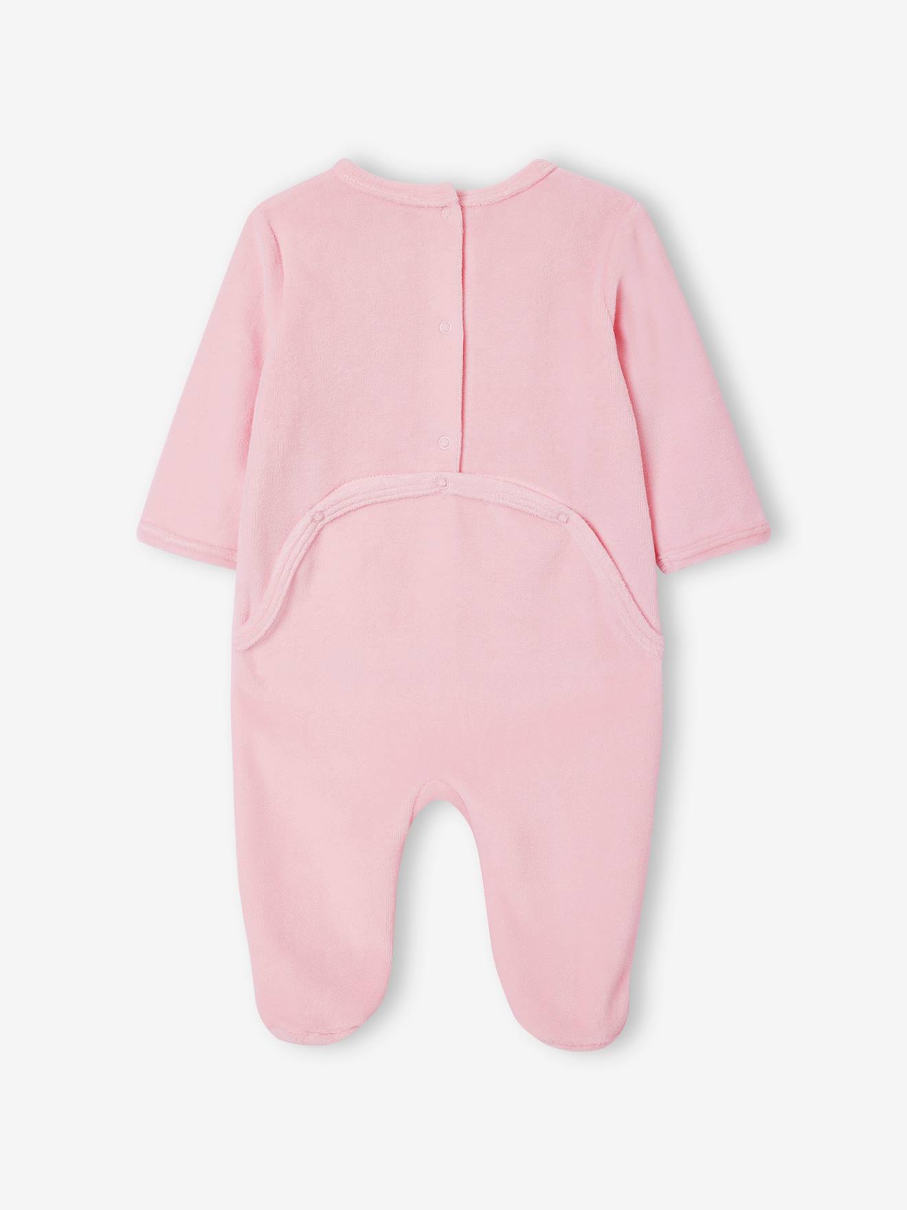 Conjunto de 3 macacões de veludo para bebês