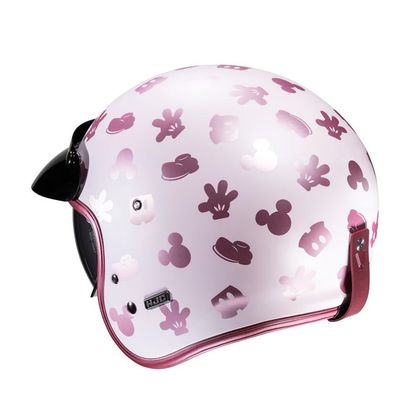 Casque Hjc V31 - DISNEY MICKEY - Rose / Blanc