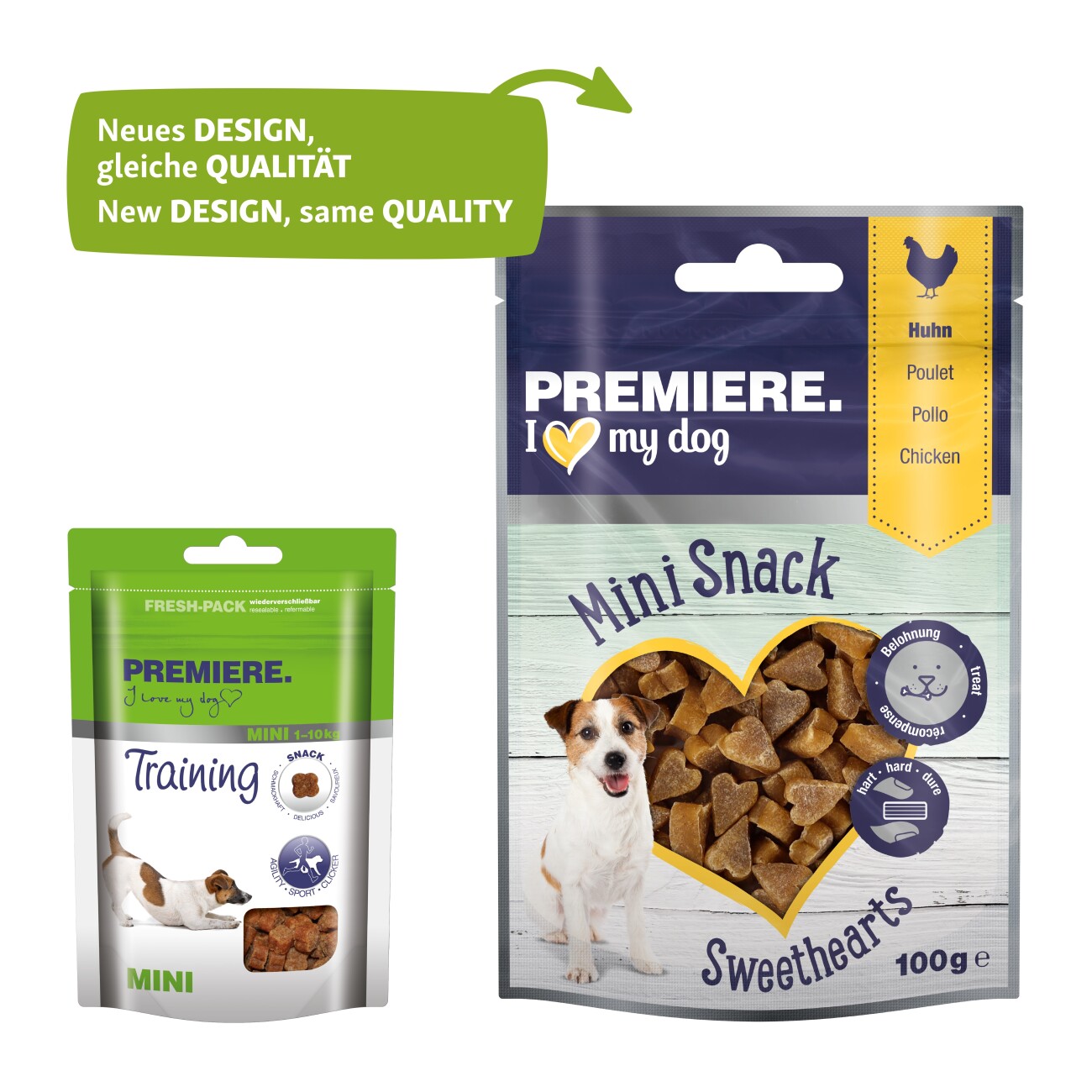 PREMIERE Trainingssnack Chicken Mini 6x100 g