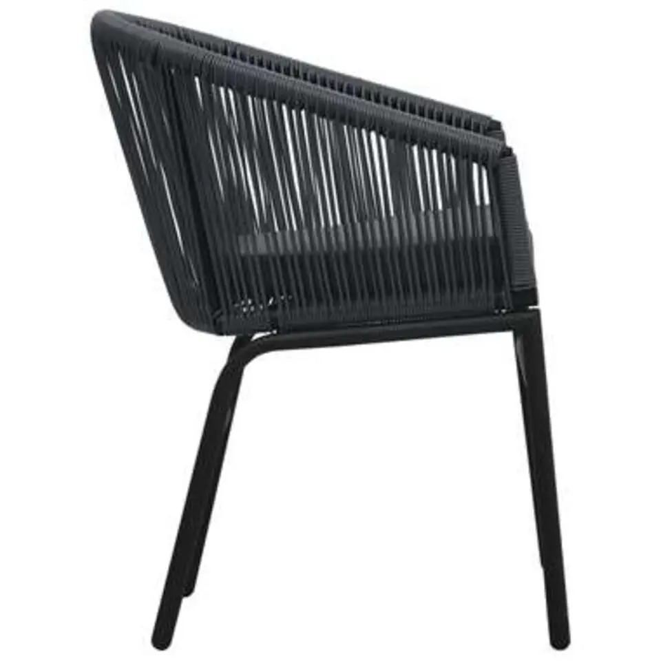vidaXL - Tuinset - Grijs - Polyetheen