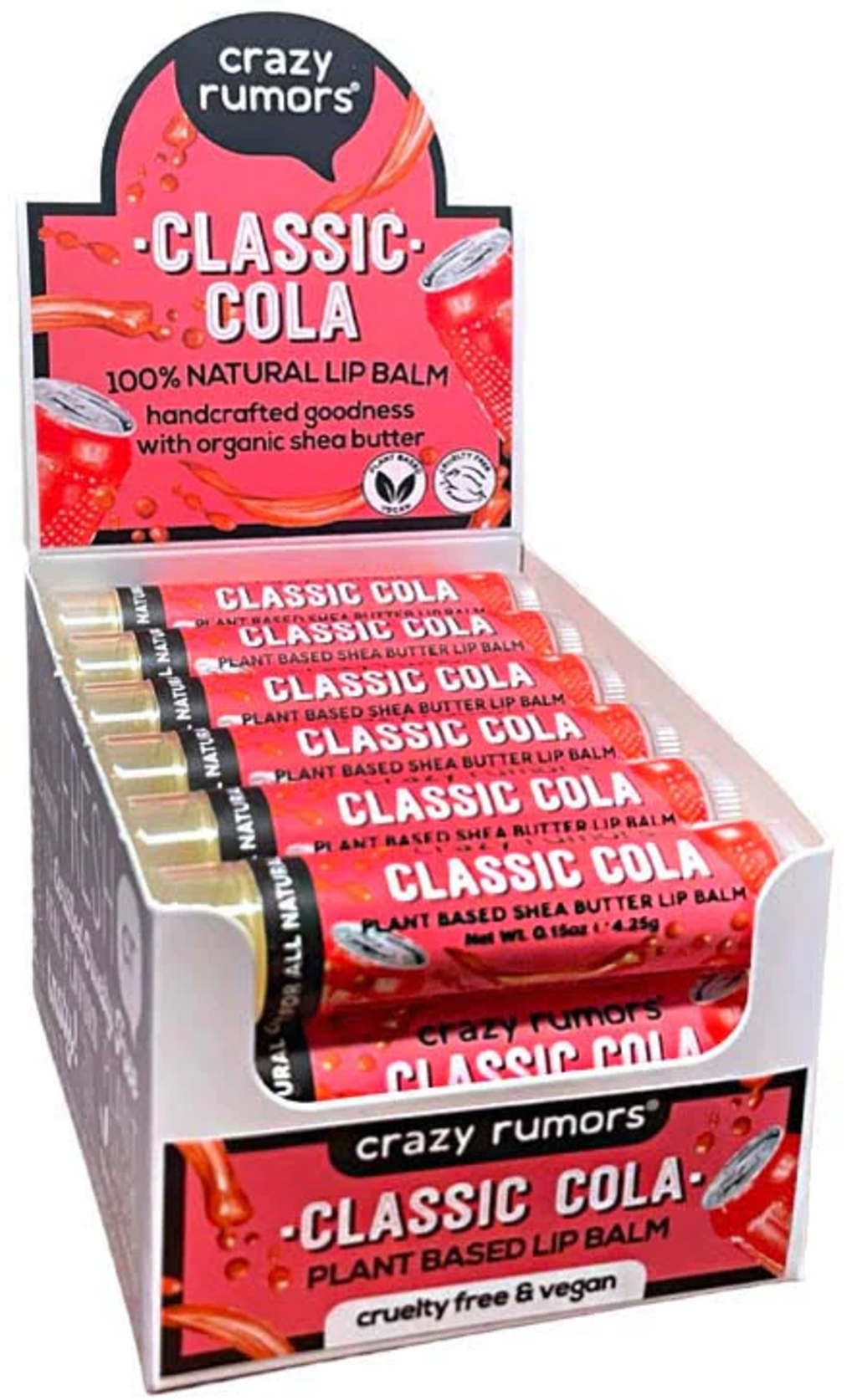 Crazy Rumors  Classic Cola Lip Balm, 4,25 g