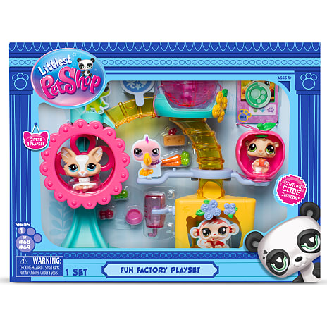 Littlest pet shop legeplads legesæt