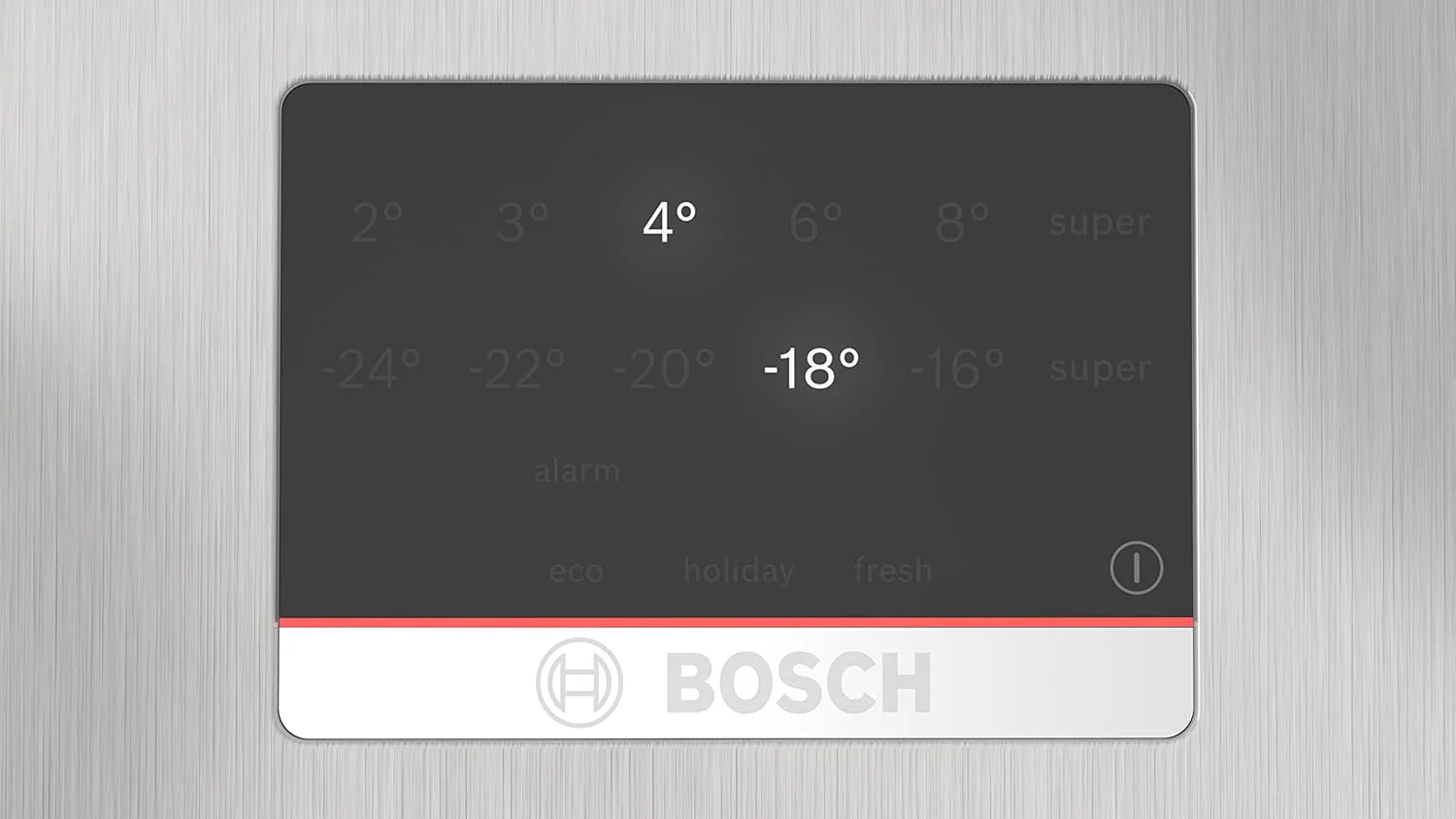 Bosch KGN367LDF- Série 4, Réfrigérateur combiné pose-libre,186 x 60 cm, Inox