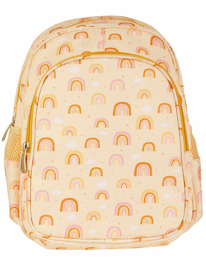 Kinderrucksack RAINBOWS (27x32x19) isoliert in orange