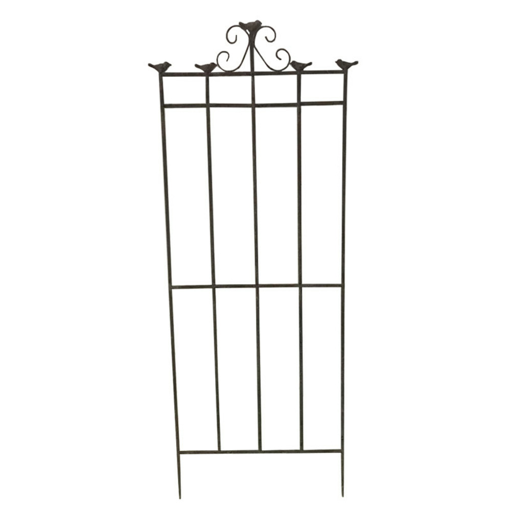 Treillage jardin fer oiseaux 50x123cm