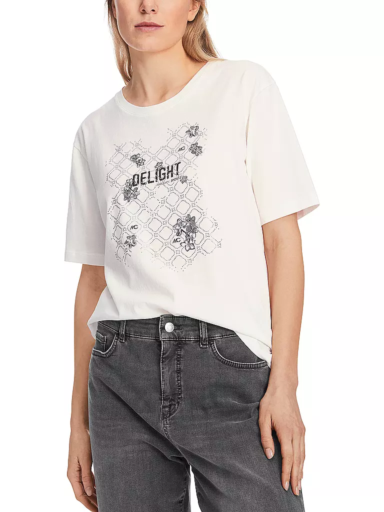 MARC CAIN T-Shirt weiss