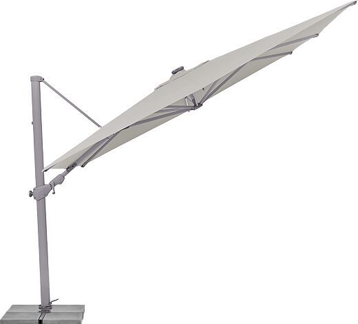 Suncomfort by Glatz VARIOFLEX Sonnenschirm - Hellgrau / B: 300.0 cm x T: 300.0 cm x H: 258.0 cm