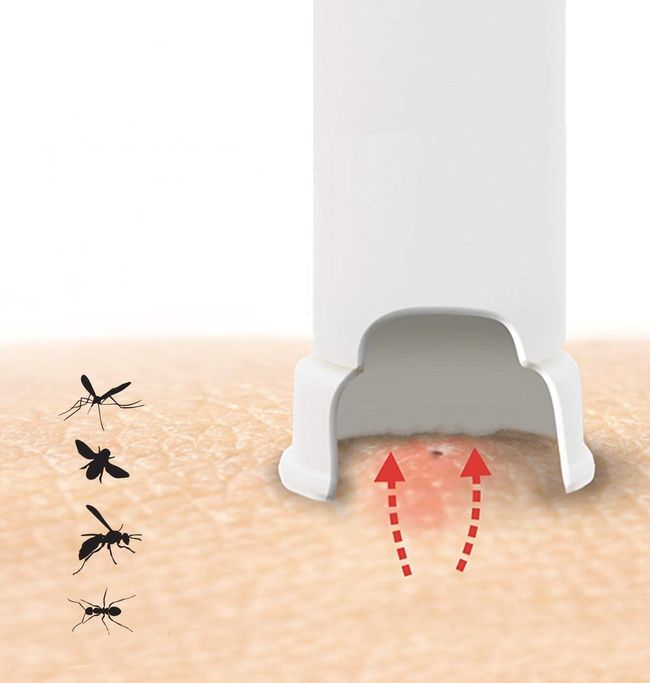 Bug Bite Thing® - Gegen Mückenstiche, Bienen, Wespen & Insekten | 2-Pack | Schwarz & Weiß