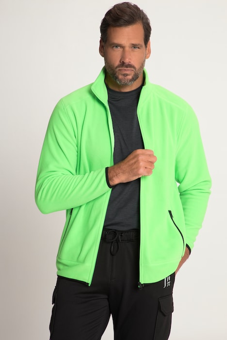JAY-PI Fleecejacke, ultra light, Stehkragen, Taschen