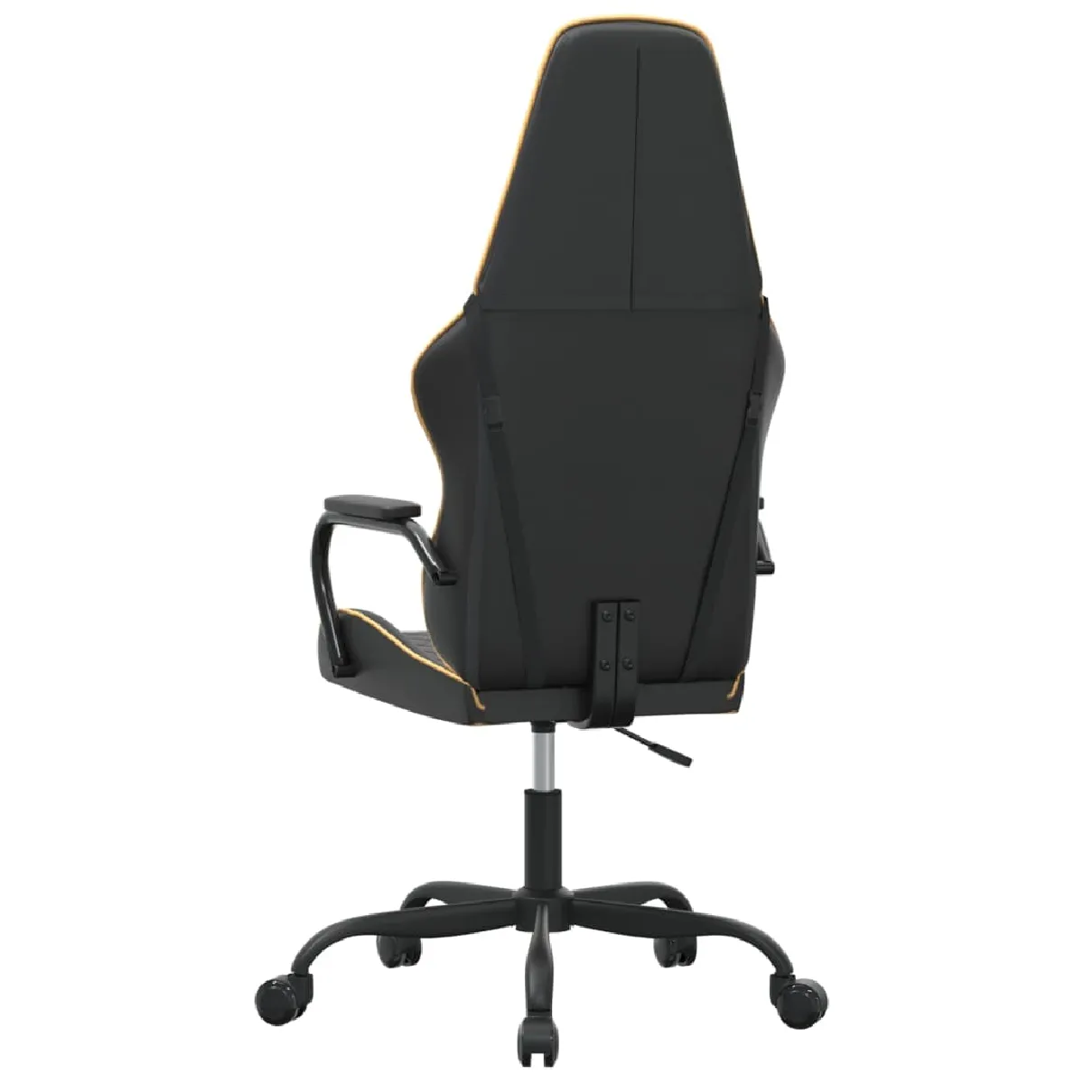 VIDAXL Noir/Doré Similicuir