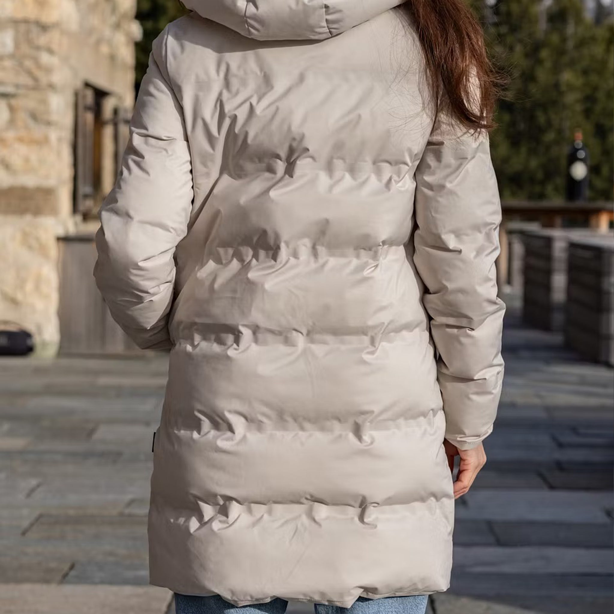 Frauen Steppmantel Paulina silver lining