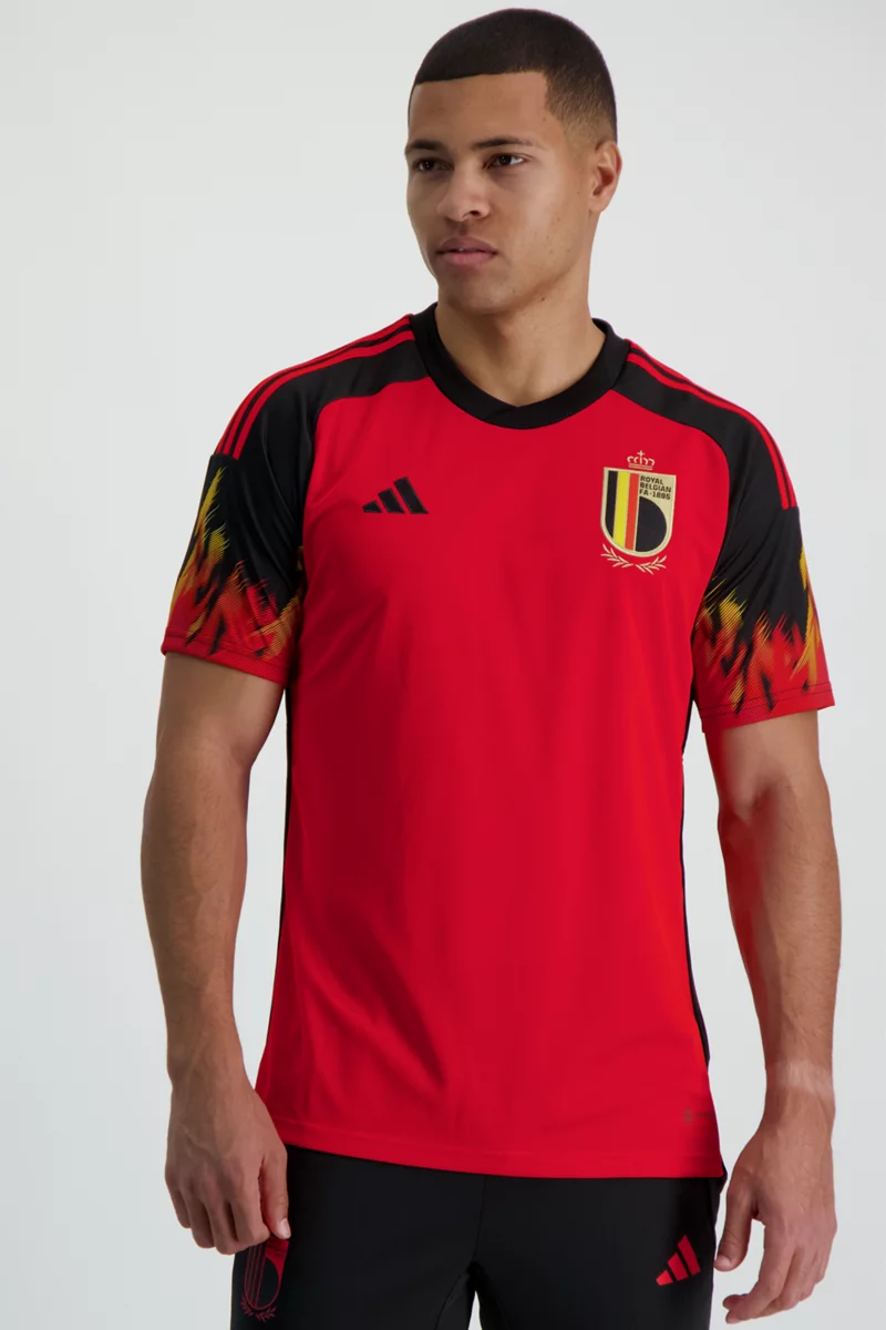 adidas Performance Belgien Home Replica Herren Fussballtrikot WM 2022