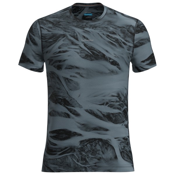 Icebreaker - Merino 125 Cool-Lite Speed S/S Tee Motion AOP - T-shirt technique