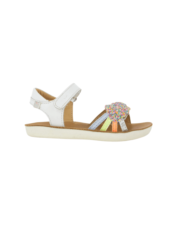 Shoo Pom - Sandales fille GOA MULTI white