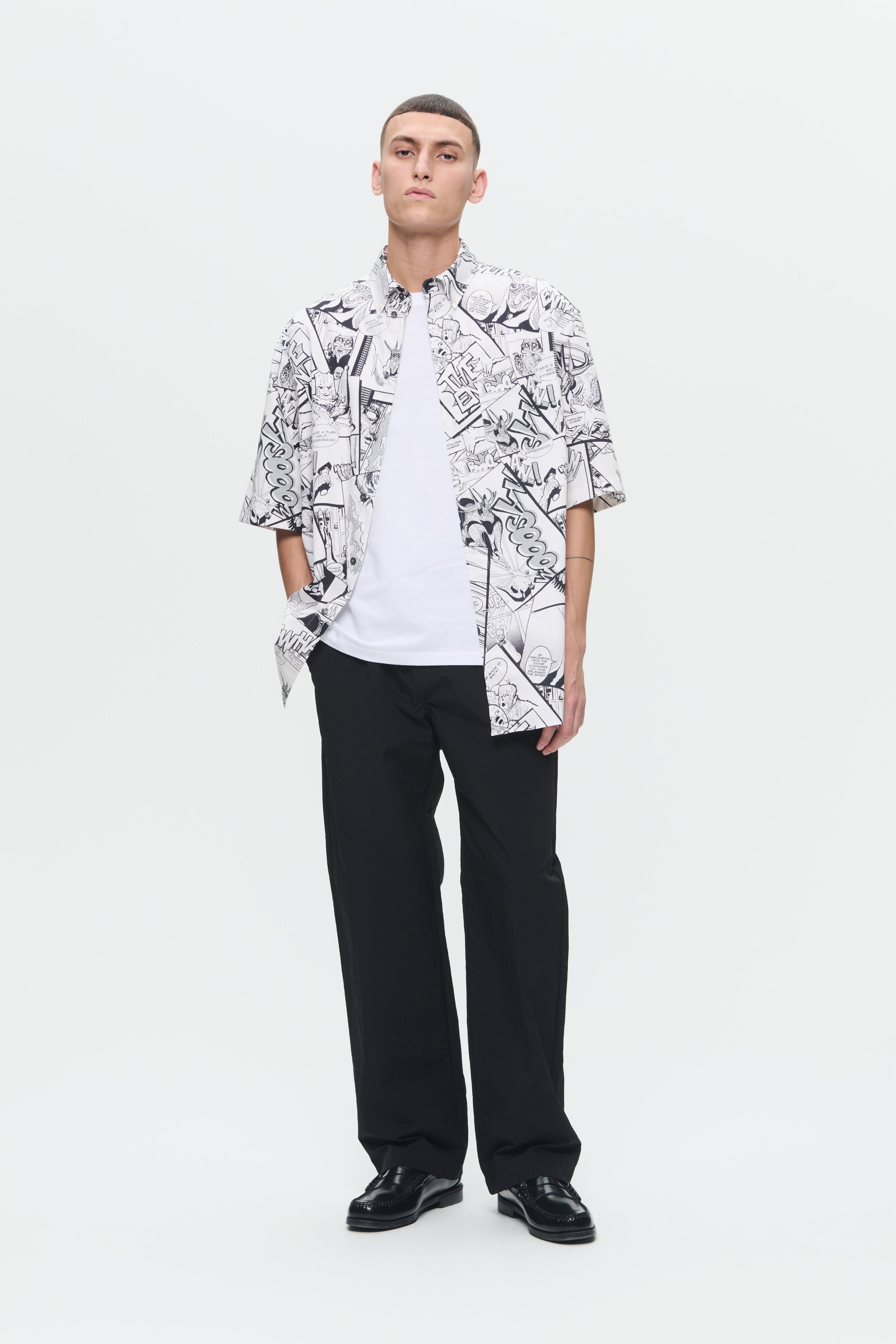 DOUBLE A BY W.W. MEN WWAaron Overhemd