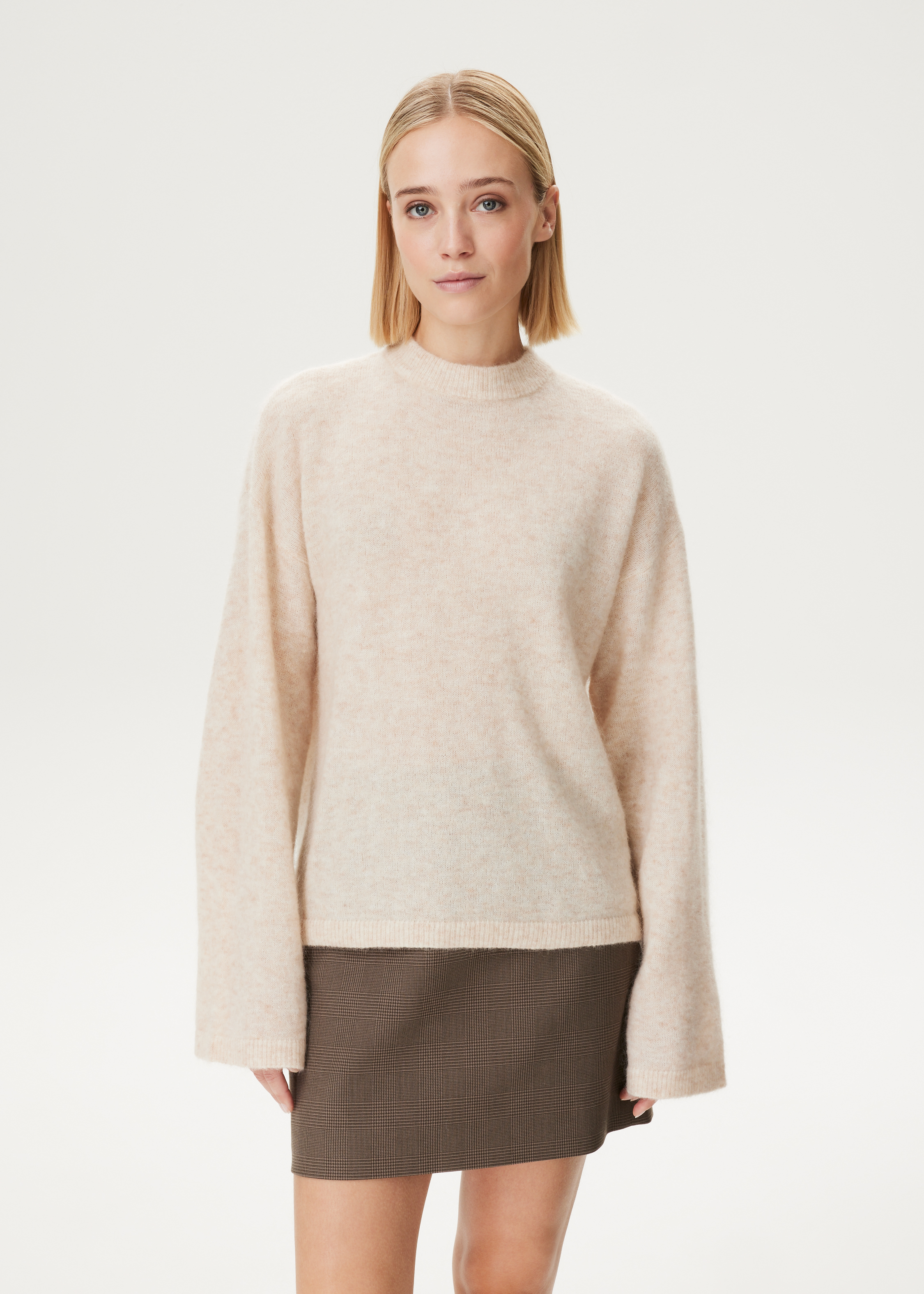 Oversized trui mohair mix