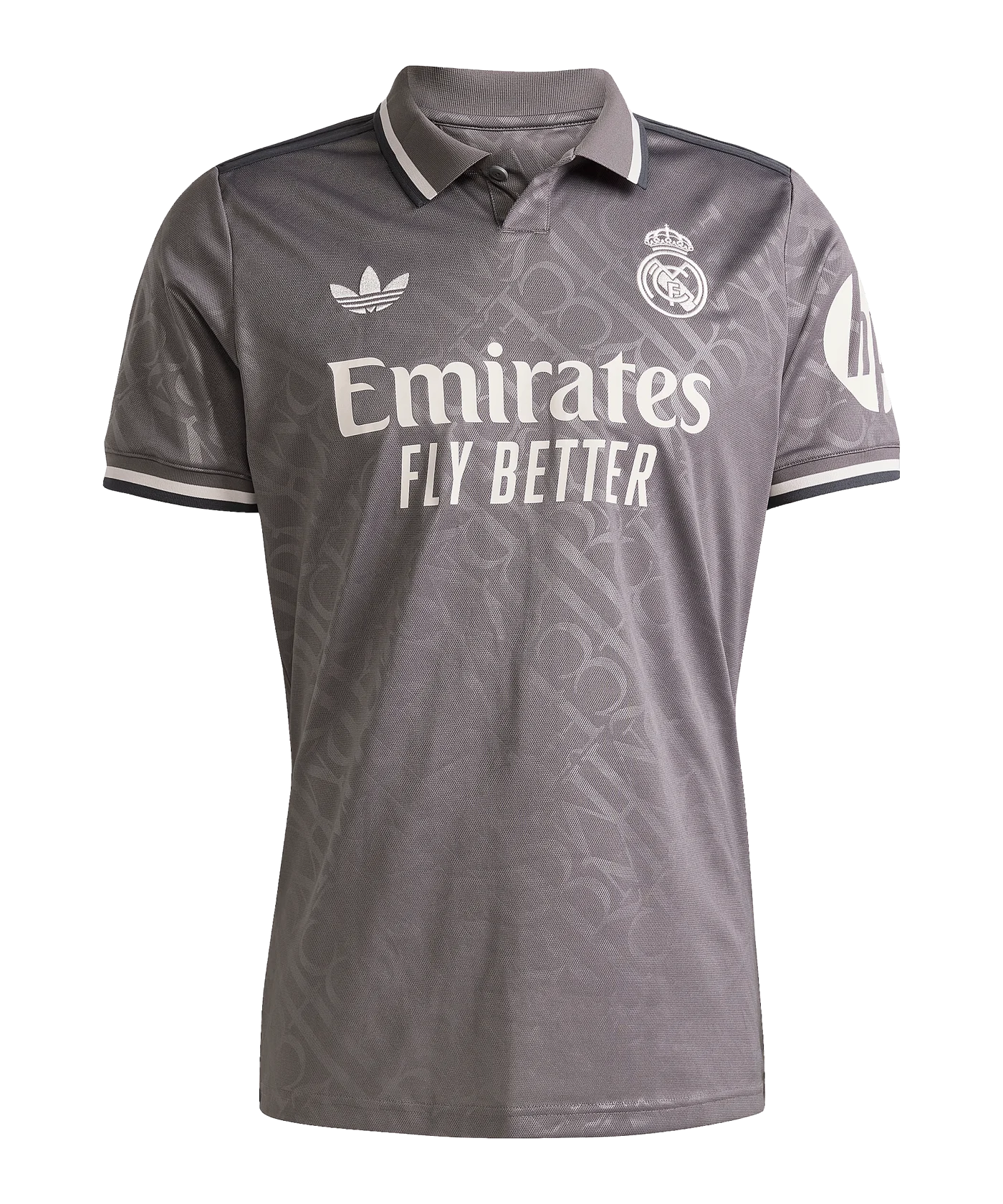 adidas Real Madrid Trikot 3rd 2024/2025 Braun mit Ärmelsponsor