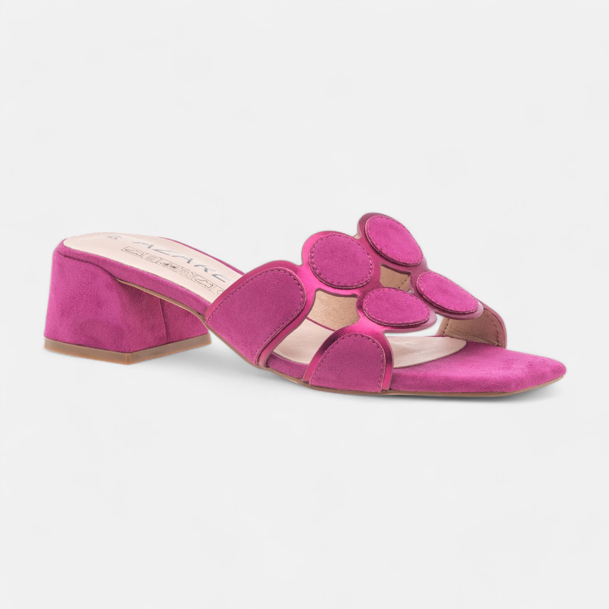 Mules Femme fuchsia