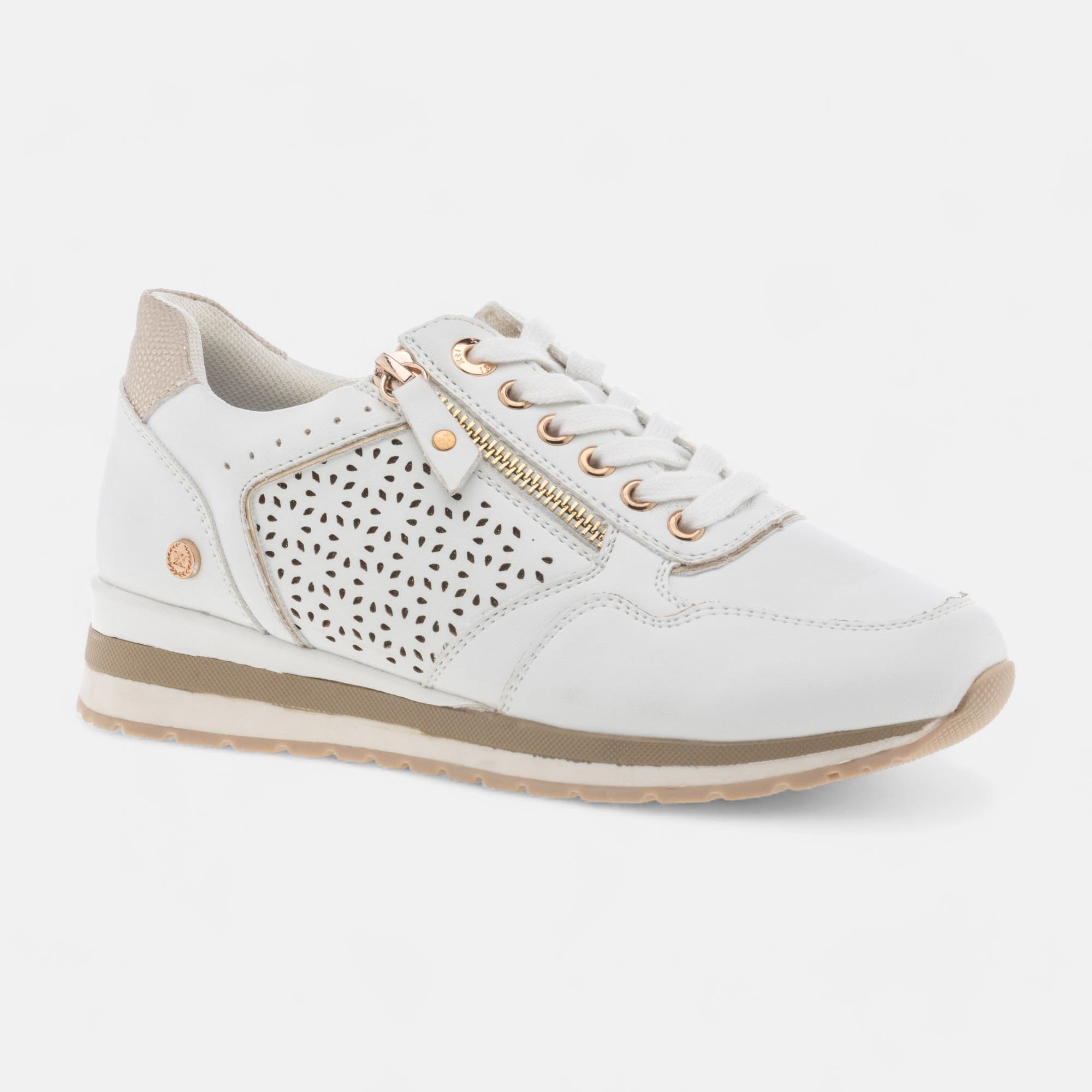 Baskets basses Femme blanc