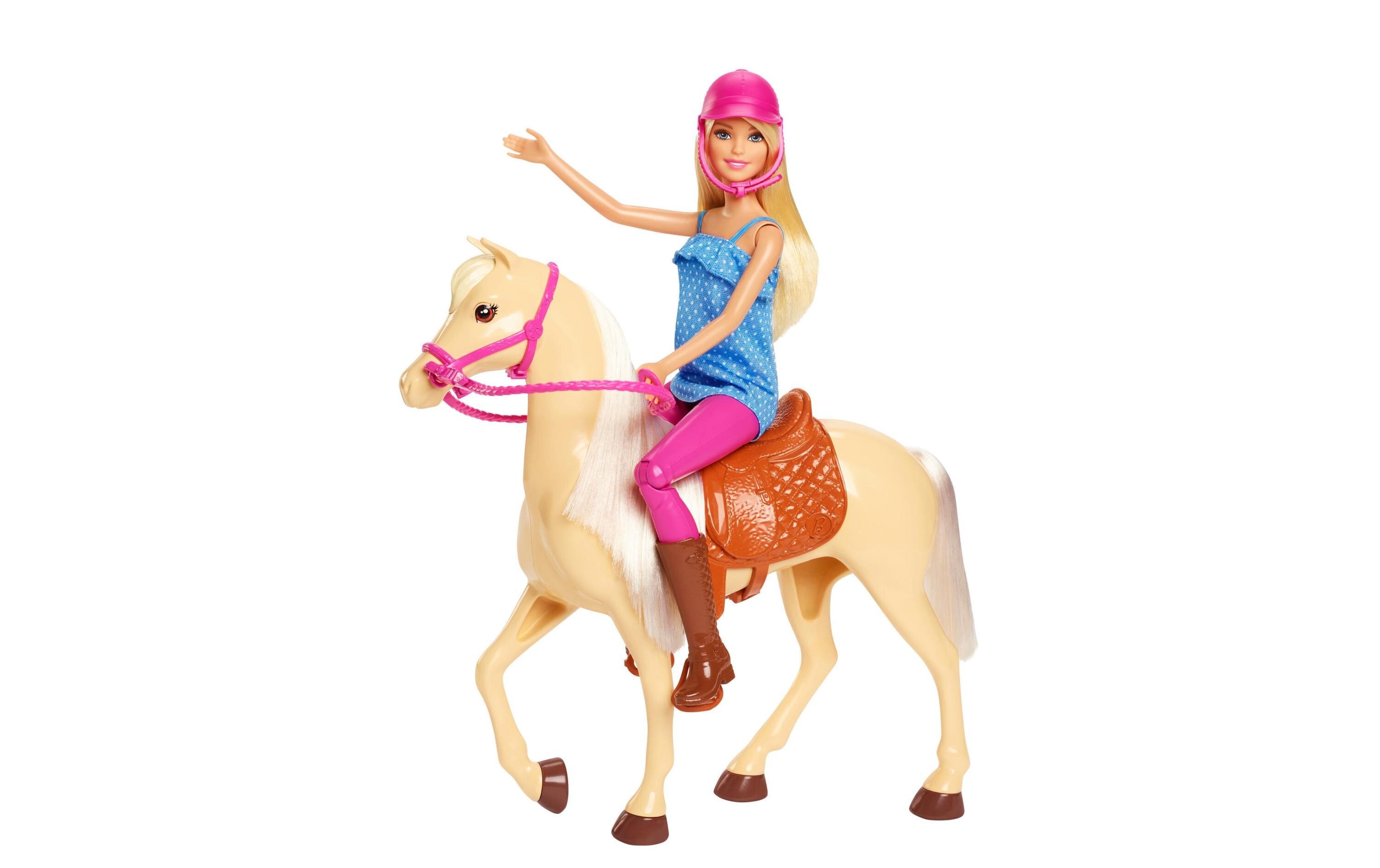 Spielset Pferd mit PuppeBarbie-Spielset