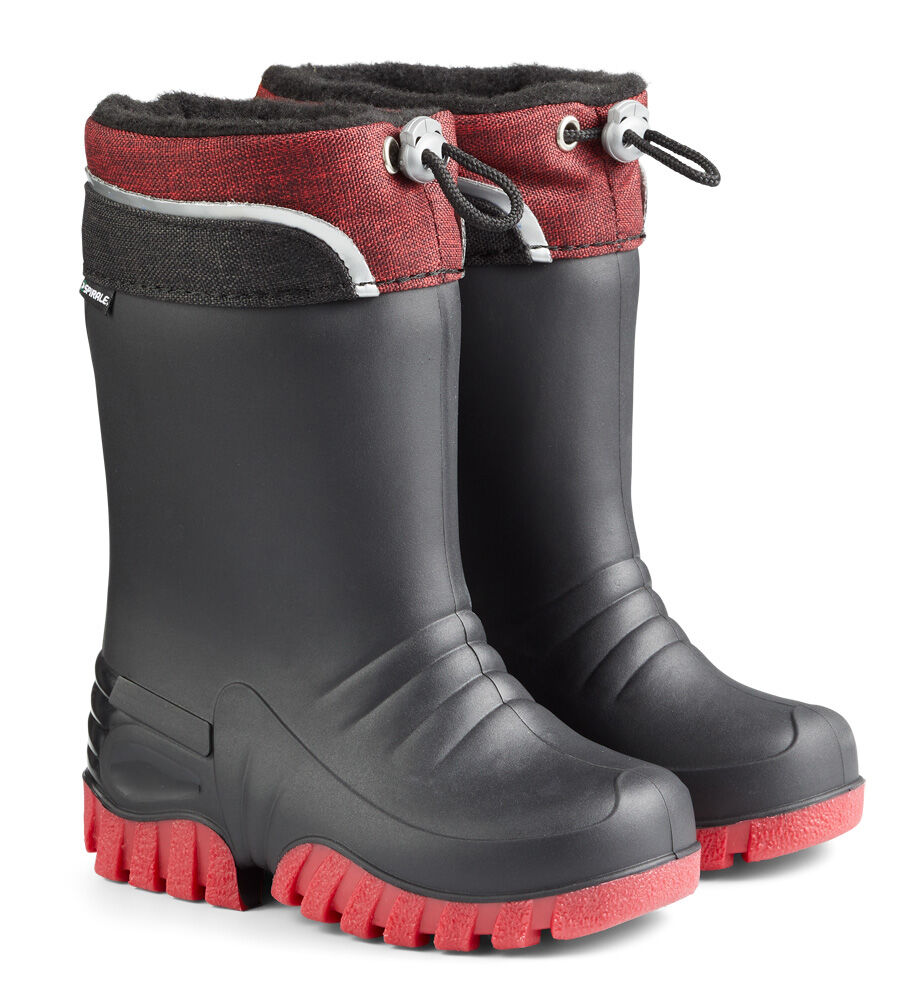 Spirale Moody kind - Winterlaarzen - Zwart, Rood - 22