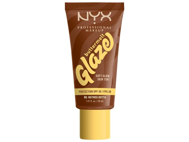 NYX Professional Makeup Foundation Buttermelt Glaze LSF 30 Aufbaubare Foundation mit der Extra-Portion Sonnenschutz
