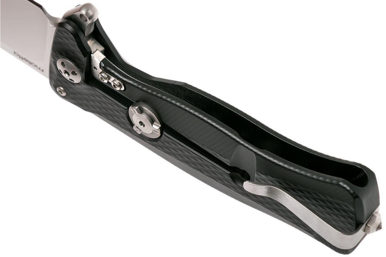 LionSteel SR11 Aluminum Black, satin blade, SR11 A BS zakmes
