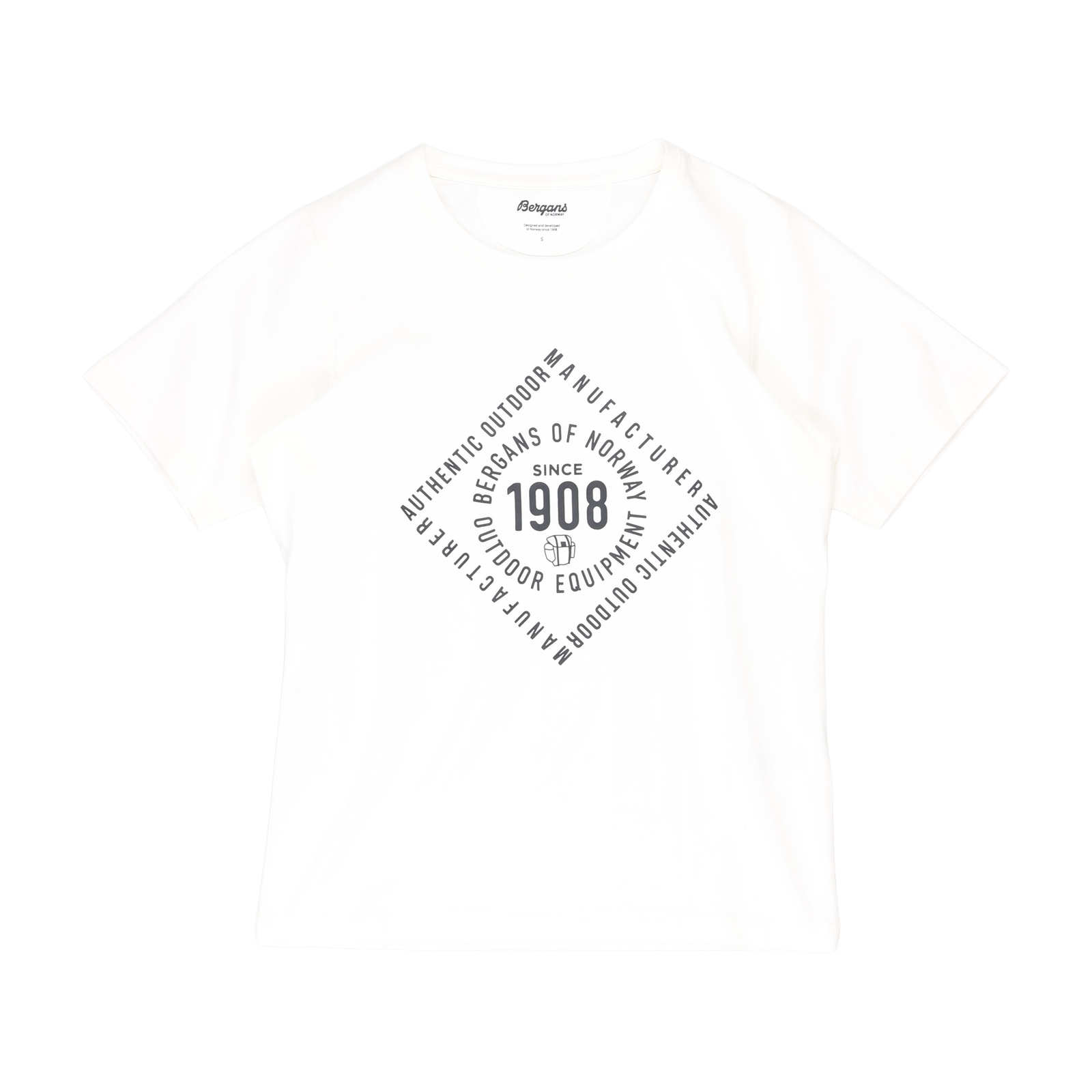 Bergans 1908 Tee, herre - S