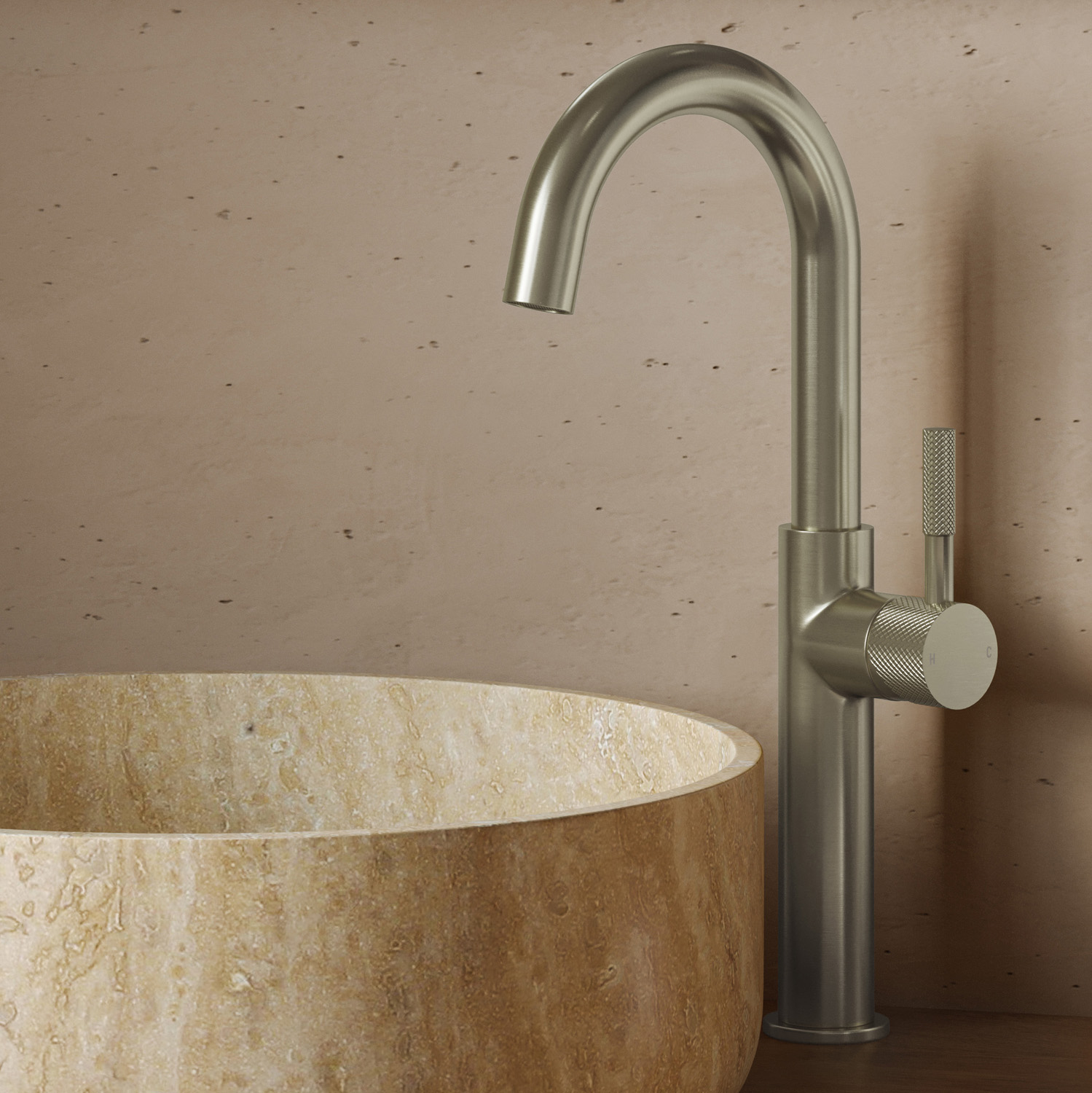 Saniclear Exclusive Curved hendel voor Highriser (SK89498)