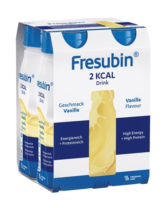 Fresubin 2 kcal DRINK<br>4 × 200 ml, Emulsion zum Einnehmen, Vanille