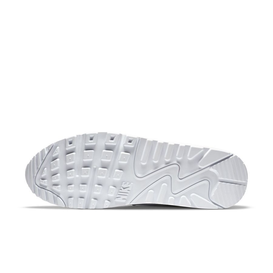 Nike Chaussures Air Max 90 Cuir - Blanc