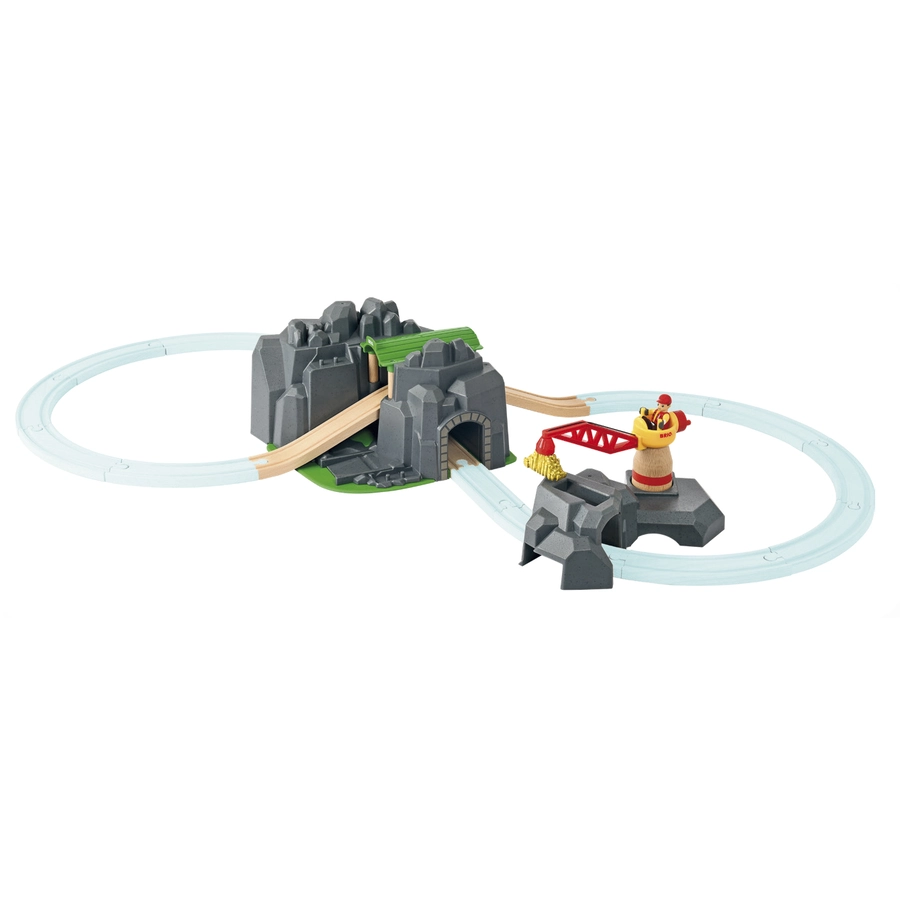 BRIO® WORLD Große Goldmine mit Sound-Tunnel 33889