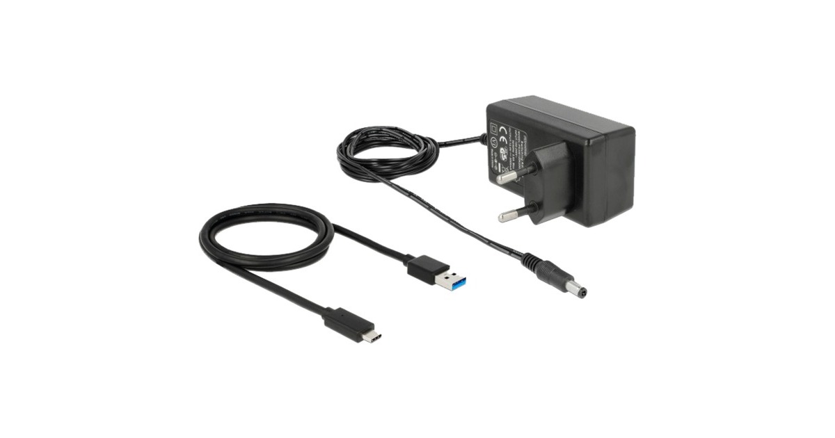 DeLOCKExterne USB 3.2 Gen 2 4 Port Hub 10Gbps usb-hub  (Zwart)