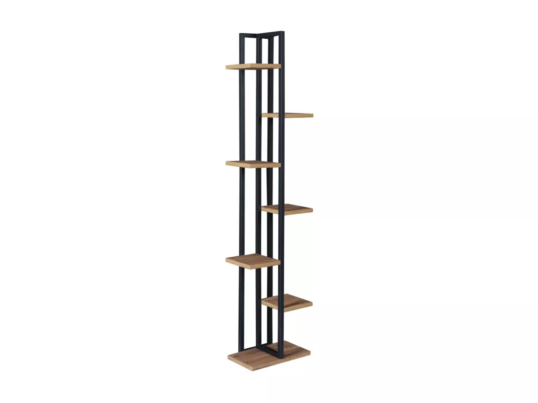 Support de plantes à marron 34 x 21 x 150 cm 03_0007694