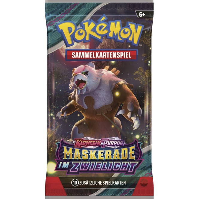 Pokémon - Karmesin & Purpur - Maskerade im Zwielicht - Booster - 1 Stück